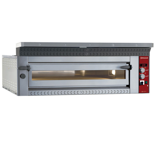 Extra large electric pizza oven, 6 pizzas Ø 350 mm