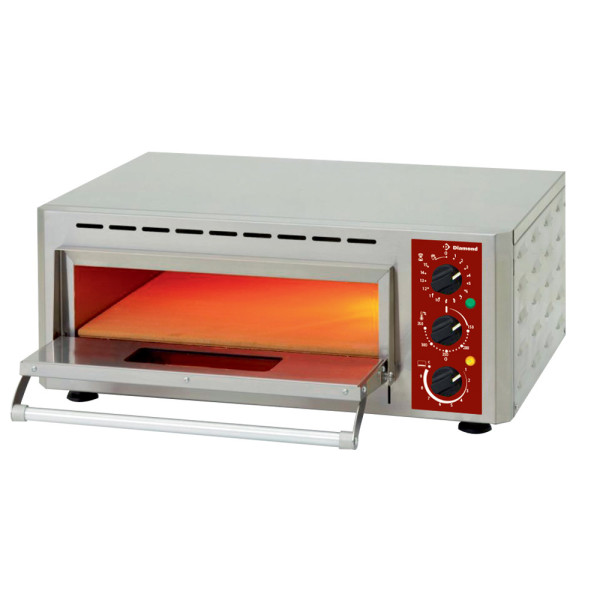 Electric pizza oven, chamber (3 kW) 430x430xh100 mm