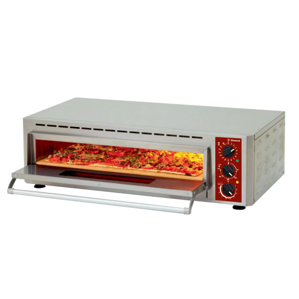 Electric pizza oven, chamber (2+3 kW) 660x430xh100 mm