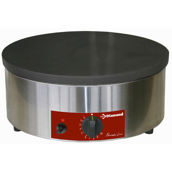 High-efficiency gas crepe maker, Ø 400 mm "enamelled