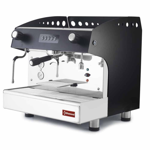 1-group automatic coffee machine. - BLACK