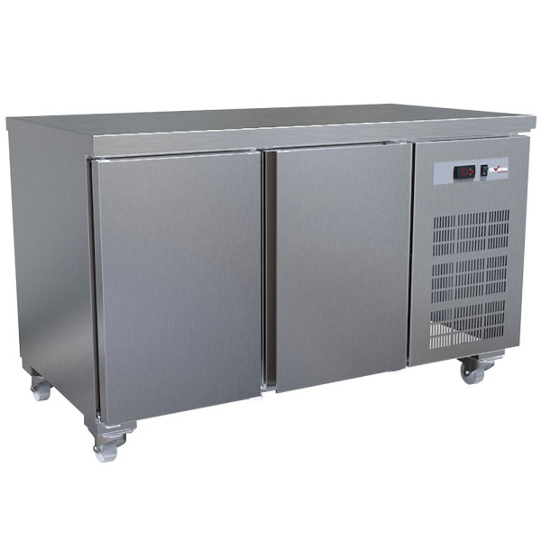 Cooling table, ventilated, 2 doors (260 Lit.), on wheels