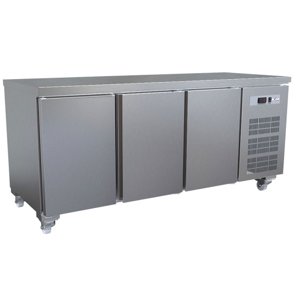 Cooling table, ventilated, 3 doors (405 Lit.), on wheels