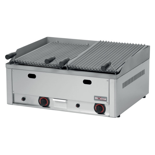 Grill pierre de lave 1 module 8 kW