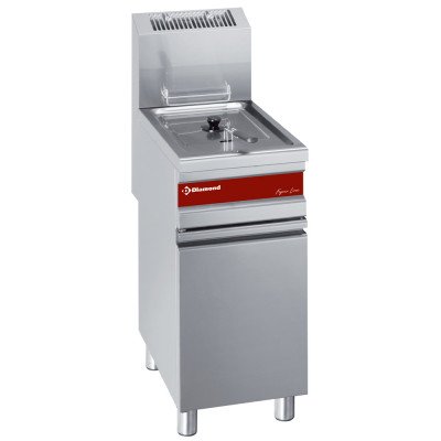 Friteuse gaz sur armoire 15 L 1 cuve Diamond F15G/M