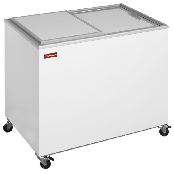 Bottle cooler fridge - trunk model, 300 liters, full cover, sliding