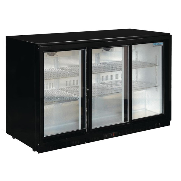 Frigo bar 3 portes coulissantes 330 Litres