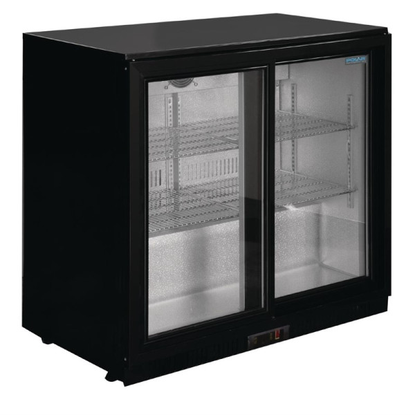 Frigo bar 2 portes coulissantes 198 litres