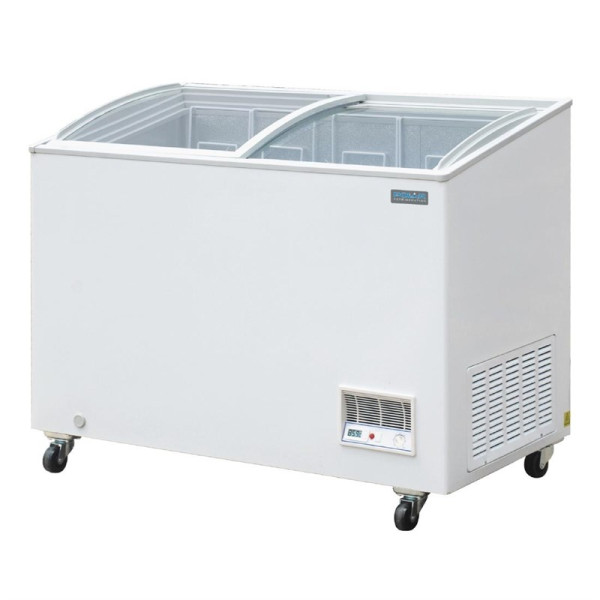 Polar G Series 270L glass chest freezer