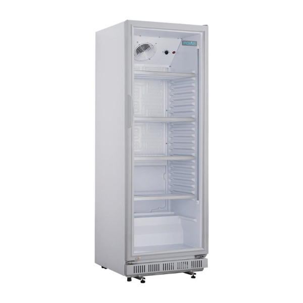 Polar C Series 346L 1-door glass positive cabinet