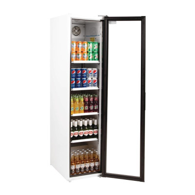 Bottle cooler Slimline G Series black Polar | Frigo Horeca Materiel