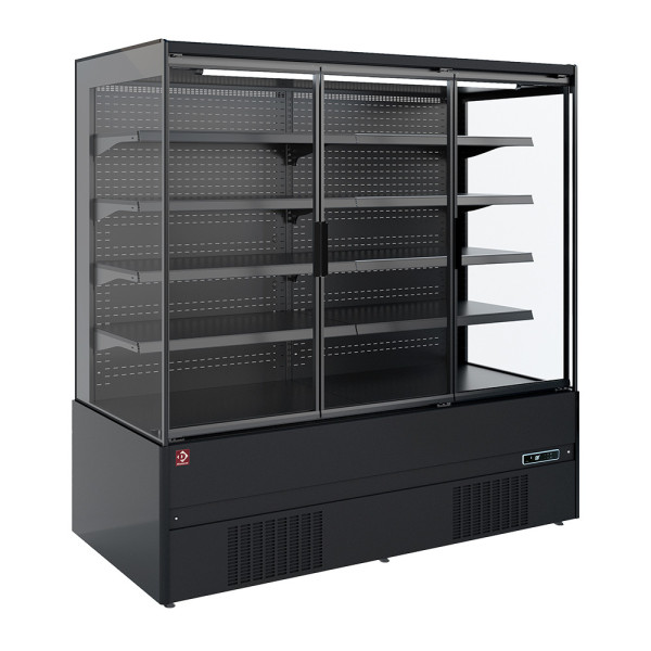Wall fridge, self-service, hinged doors, 900