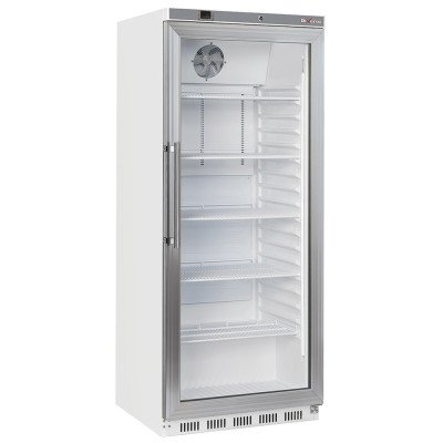 Glass door refrigerator cabinet 600L GN 2/1 ventilated Diverso WR-PG61-LG