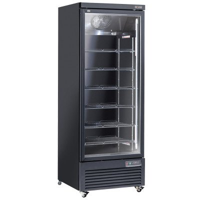 615L drinks display fridge 1-door black Diverso WR-VP56-1B