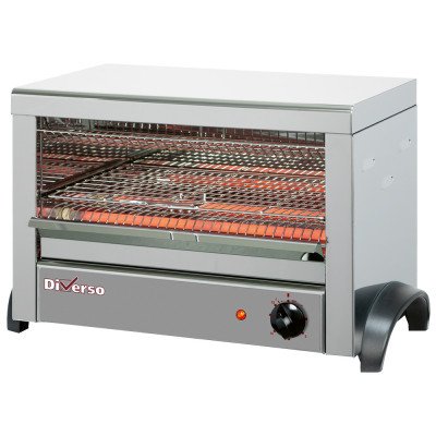 Toaster-salamandre quartz 3 pinces Diverso WR-M3TS-P3