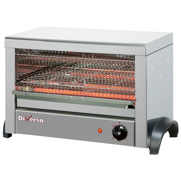Toaster-salamandre quartz 3 pinces Diverso WR-M3TS-P3