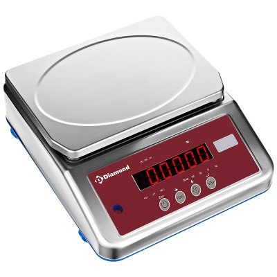 Balance électronique de table inox 4 kg / précision 0,1 g IP68 DIAMOND | Frigo Horeca