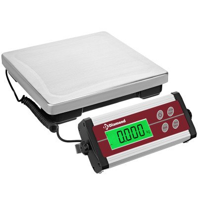 Electronic stainless scale 15 kg / 5 g precision DIAMOND | Frigo Horeca