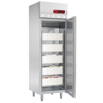Armoire frigorifique 400 L 1 porte ventilée inox Diamond IDS40-R6