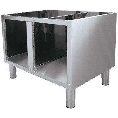 Soubassement neutre ouvert 600 mm pour fourneaux OPTIMA 600 DIAMOND N60/BA6-N | Frigo Horeca