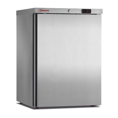 Counter refrigerator 150 L 1-door ventilated stainless Diamond PFV202-R6X