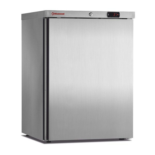 Counter refrigerator 150 L 1-door ventilated stainless Diamond PFV202-R6X