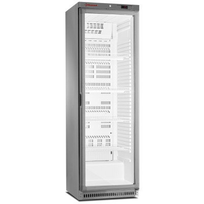 Refrigerator cabinet 400 L 1-door glass ventilated Diamond PFV402-R6X/G