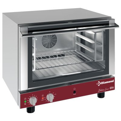 Four pâtisserie électrique convection 4× 460×340 mm Diamond CPE434-D