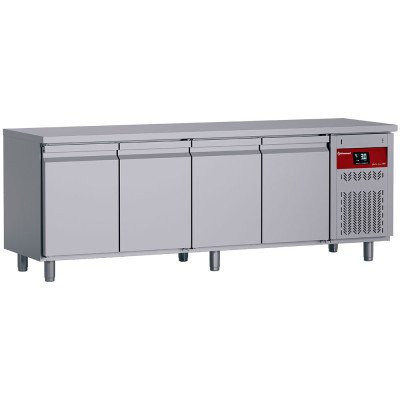 Ventilated refrigerated table 4 doors GN1/1 550 L 2295 mm Diamond DT224/P9H