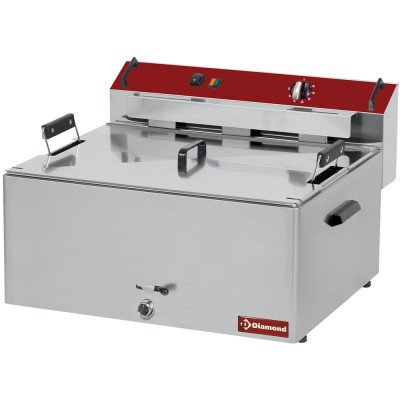 Electric fryer 30 L 1 tank 15 kW for donuts and chips Diamond F30E/D-N