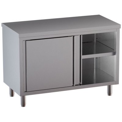 Table armoire neutre inox 1800×700 mm Diamond TA187-SA5