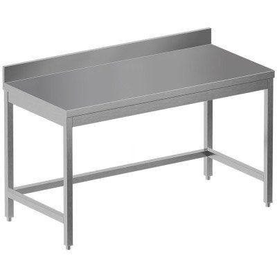 Table de travail inox 1400×600 mm Diamond TL1460D-SS6