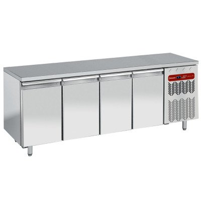 Refrigerated counter 4-door ventilated GN 1/1 Diamond TG4N/H-R2