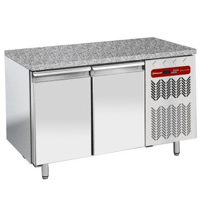 Refrigerated counter 2-door ventilated EN 600×400 Diamond TP2N/HG-R2