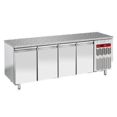 Refrigerated counter 4-door ventilated EN 600×400 Diamond TP4N/HG-R2