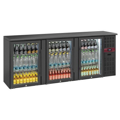 Bottle cooler 3 glass doors 500 L DIAMOND RLB3-3G | Frigo Horeca