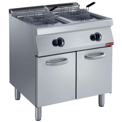 Gas fryer 2 tanks 30 L Y-tank (2× 15 L) Diamond G17/F30A8-N