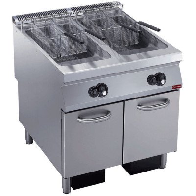 Gas fryer 2 tanks 46 L Y-tank (2× 23 L) Diamond G22/F46A8-S