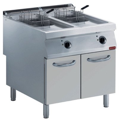 Electric fryer 2 tanks 30 L Y-tank (2× 15 L) Diamond E22/F30A8-N