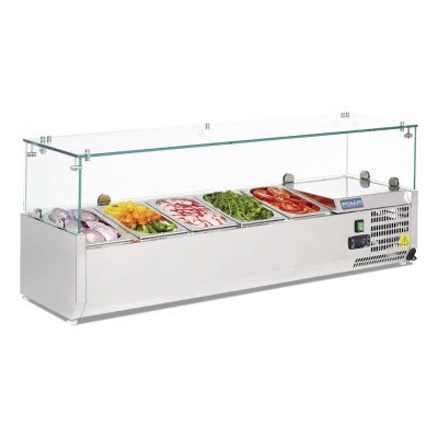 Saladette refrigerated 5x GN 1/4 Series G G608 Polar