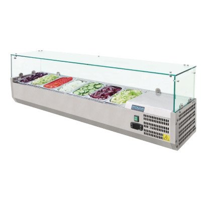 Saladette refrigerated 7x GN 1/4 Series G G609 Polar