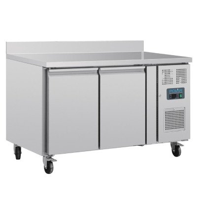 Refrigerated counter positive 2 doors with splashback Series U 282 L Polar