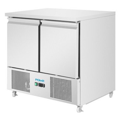Comptoir à salade froid ventilé Série U 2 portes 257 L Polar UA089