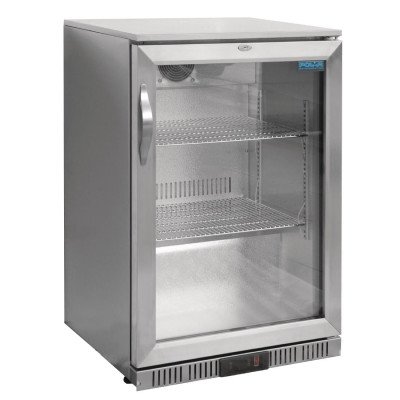 Arrière-bar 1 porte vitrée pivotante Polar G inox 138L POLAR GL007