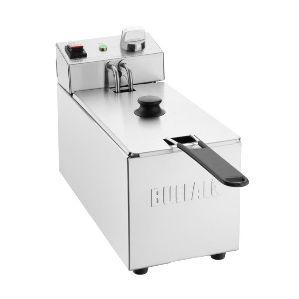 Fryer countertop single with basket 3L Buffalo CU614