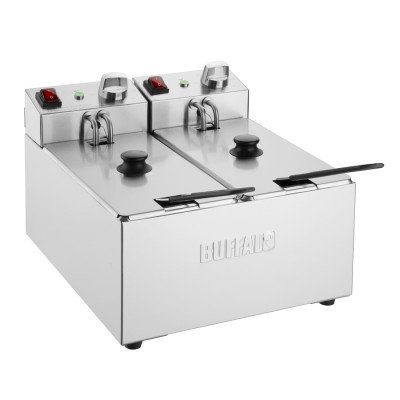 Friteuse double 2x3L Buffalo CU615