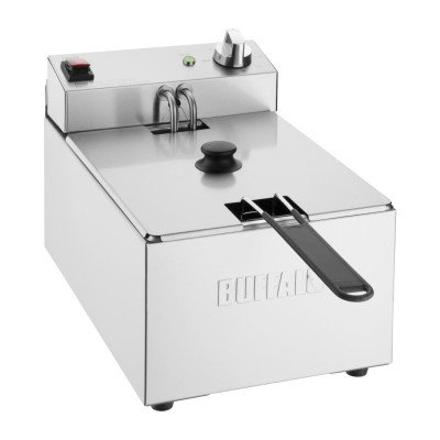 Fryer countertop single with basket 5L Buffalo CU616
