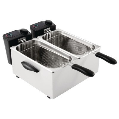 Friteuse de comptoir double 2x35L Caterlite GG199