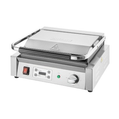 Contact grill extra large smooth plates Buffalo CU607