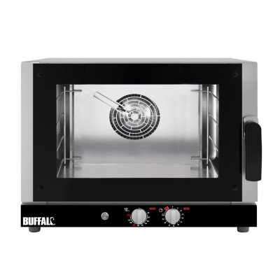 Four à convection avec humidificateur 4x GN 1/1 triphasé Buffalo HZ488